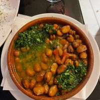 Foul bei zeit - so delicious. Lemony- garlicky-olive oily goodness. Make sure you order this! at BeirutBay in Sliema