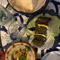 Hummus & Vine Leafes  at BeirutBay in Sliema
