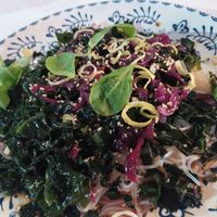Ensalada de wakame at Yamaoka in San Lorenzo De El Escorial