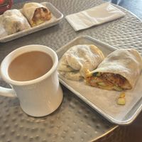 Vegan breakfast burritos   at Kreuzberg in San Luis Obispo