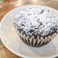 Brownie Cupcake at Kreuzberg in San Luis Obispo