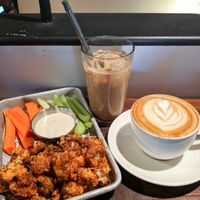 Cauliflower Buffalo Wings!  at Kreuzberg in San Luis Obispo