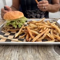 Impossible burger   at Chatham Brewing in Chatham