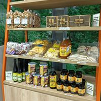 Some products for sale in the restaurant at The Good Food Life in Central Singapore