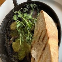 Garlic mushroom starter   at Lake View Garden Bar in Bowness-on-windermere
