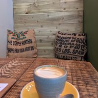 Oat latte at Salt of the Earth in Poulton-le-fylde