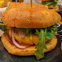 The vegan burger was really tasty at Good  in Esposende