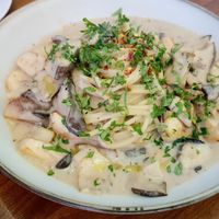 Pasta "Funghi Pesto" at Darc-en-Ciel in Seoul