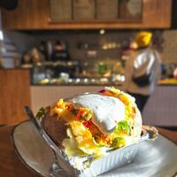 Kumpir Veggi light at Eat Kumpir in Cologne