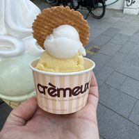 Passievrucht en citroen   at Crèmeux in Kortrijk