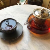 Large choice of teas at Bodja in Brussels
