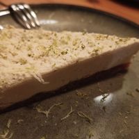 Lime cake at Bodja in Brussels