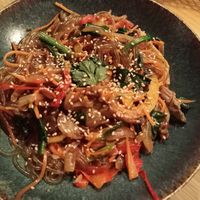 Noodles at Bodja in Brussels