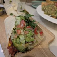 Burrito with tempeh at Hola Avo - I'Park Mall in Seoul