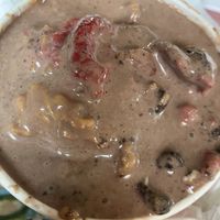 Added peanut butter, pecans, strawberries, & Oreos. So flipping good!   at Cold Stone Creamery in Garden City