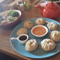 Another kind of momos  at Tibetan Convention Tea House in Florennes