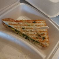 Pesto and cheese sandwich at Two Monkeys in Oslo