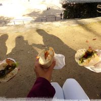 Vegan sandwichs aux Arènes de Lutèce at Vegan Folie's in Paris