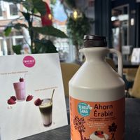 unlimited syrup  at Pancake District in Dordrecht