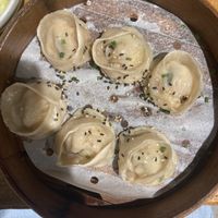tofu dumplings  at Lady Dumpling in Barcelona