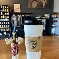 Coffee w/ oat milk  at Rust Is Gold Coffee in Albuquerque