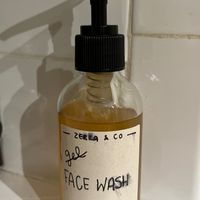 Vegan face wash  at ZERO market in Edgewater