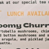 Current vegan sandwich, nothing is marked vegan at Lost Sock Roasters in Washington