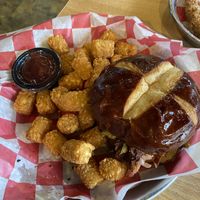 How High sandwich - BBQ Jackfruit, slaw, ranch  at Twisted Plants in Milwaukee