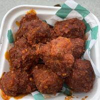Buffalo cauliflower   at Twisted Plants in Milwaukee