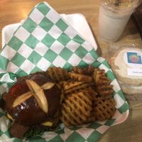 Up in smoke, fries, shake and cookies 😋  at Twisted Plants in Milwaukee