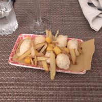 Amuse bouche at Manu Cucina E Vino in Genoa