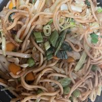 Vegetable noodles made vegan   at Cumin N Eat in Allentown