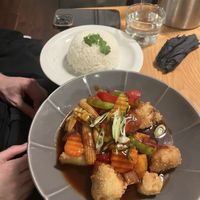 Sweet and sour cauliflower   at Plants of Roselyn in South East London