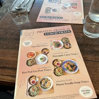 Lunch menu   at Plants of Roselyn in South East London