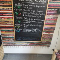 Empanadas menu at CrUsH in Namur