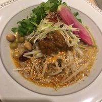 Konjaku noodles at T's Tantan - Tokyo JR Station in Tokyo