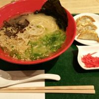 Ramen with Dumpling at T's Tantan - Tokyo JR Station in Tokyo