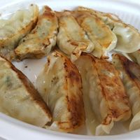 Takeout gyozo at T's Tantan - Tokyo JR Station in Tokyo