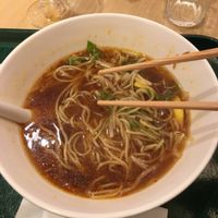 A photo I took late haha, I was too fat and excited about what was in front me.  at T's Tantan - Tokyo JR Station in Tokyo