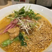 Golden sesame   at T's Tantan - Tokyo JR Station in Tokyo