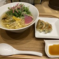 Ramen and gyoza   at T's Tantan - Tokyo JR Station in Tokyo