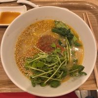 White sesame ramen  at T's Tantan - Tokyo JR Station in Tokyo