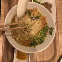 Golden sesame ramen  at T's Tantan - Tokyo JR Station in Tokyo