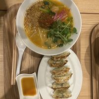 Golden tantan  at T's Tantan - Tokyo JR Station in Tokyo