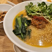 White sesame at T's Tantan - Tokyo JR Station in Tokyo