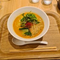 White Sesame ramen at T's Tantan - Tokyo JR Station in Tokyo