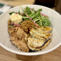 Rice Bowl  at T's Tantan - Tokyo JR Station in Tokyo