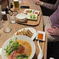 Ramen set  at T's Tantan - Tokyo JR Station in Tokyo