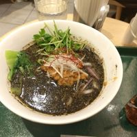 Black Sesame Tantan at T's Tantan - Tokyo JR Station in Tokyo