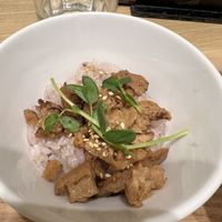 Char siu rice side  at T's Tantan - Tokyo JR Station in Tokyo